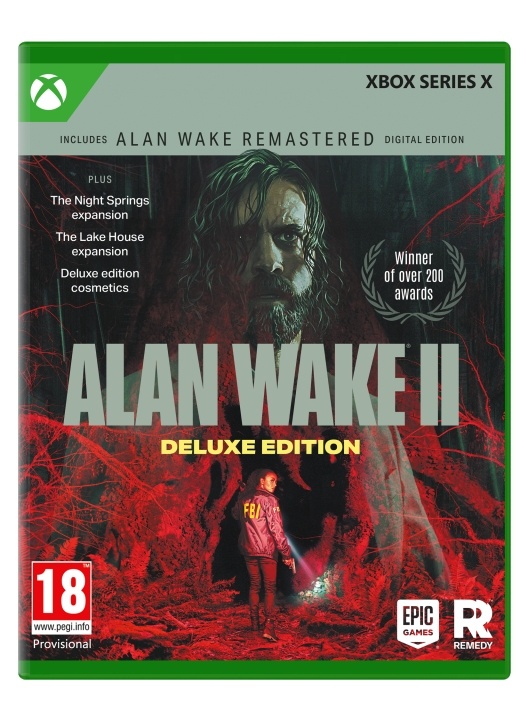 Alan Wake 2 (Deluxe Edition) (XseriesX) in the group HOME ELECTRONICS / Game consoles & Accessories / Xbox Series X / Games at TP E-commerce Nordic AB (D10936)