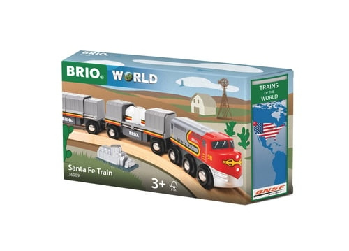 BRIO Santa Fe Train (Trains of the World) - (36089) in the group TOYS, KIDS & BABY PRODUCTS / Toys / Building toys / Brio train tracks at TP E-commerce Nordic AB (D11117)