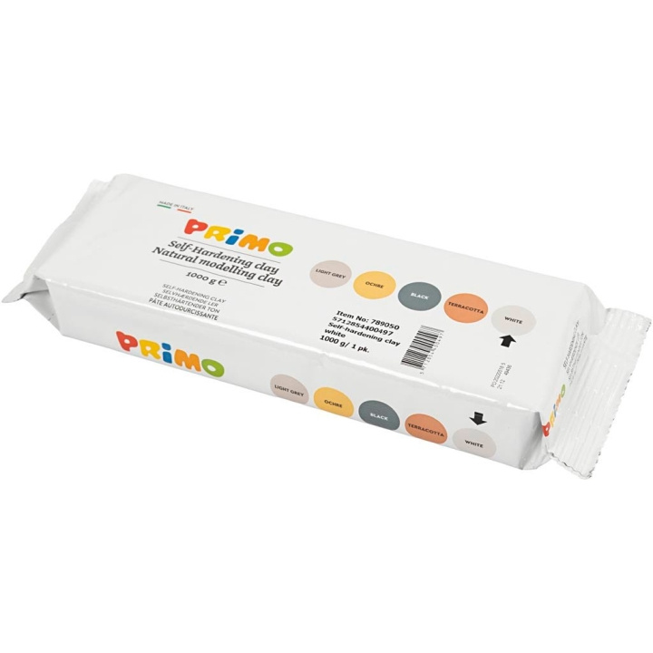 Creative Toys Self-Hardening Clay - White 1000 g. (789050) in the group TOYS, KIDS & BABY PRODUCTS / Toys / Clay, play sand and accessories at TP E-commerce Nordic AB (D11188)