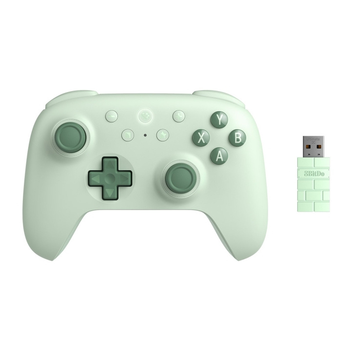 8Bitdo Ultimate 2C Wireless Pad Green in the group COMPUTERS & PERIPHERALS / GAMING / Gamepad at TP E-commerce Nordic AB (D11308)