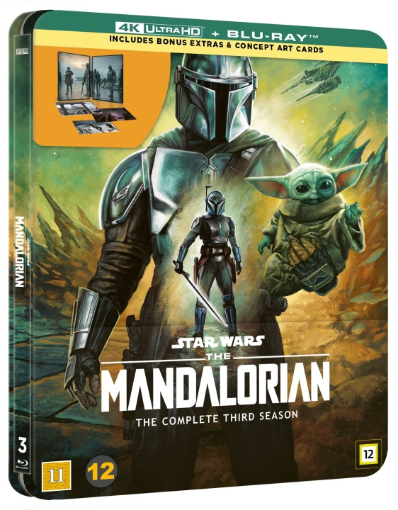 The Mandalorian S3 in the group HOME ELECTRONICS / Audio & Picture / TV & Accessories / Movies / Blu-ray at TP E-commerce Nordic AB (D11317)