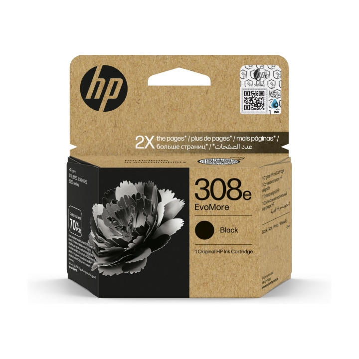 HP Ink 7FP22UE 308e Black in the group COMPUTERS & PERIPHERALS / Printers & Accessories / Ink & Toner / Ink cartridges / HP at TP E-commerce Nordic AB (D11413)