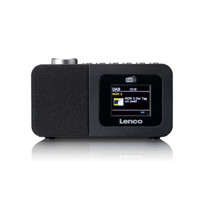 Lenco DAB+/FM Radio alarm clock with colour display, sleep timer, and dual alarm function Black in the group HOME ELECTRONICS / Audio & Picture / Home cinema, Hifi & Portable / Radio & Alarm clocks / Radio at TP E-commerce Nordic AB (D11435)