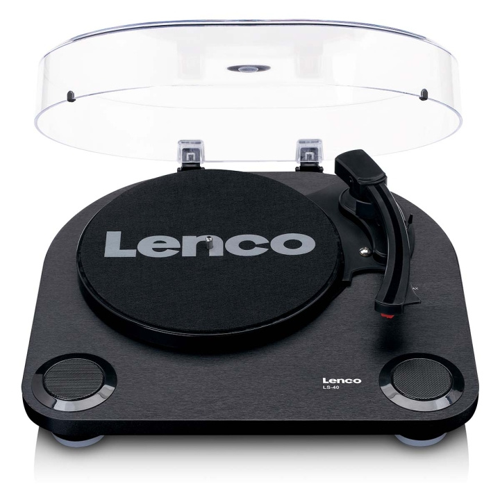 Lenco Turntable with built-in speakers Black in the group HOME ELECTRONICS / Audio & Picture / Home cinema, Hifi & Portable / Compact stereo & Record players at TP E-commerce Nordic AB (D11437)