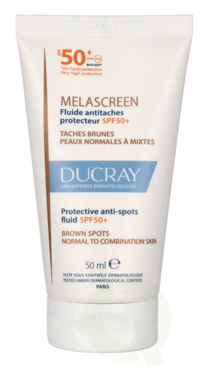 Ducray Melascreen UV Sun Cream SPF50+ - Light 50 ml in the group BEAUTY & HEALTH / Skin care / Tanning / Sunscreen at TP E-commerce Nordic AB (D11757)