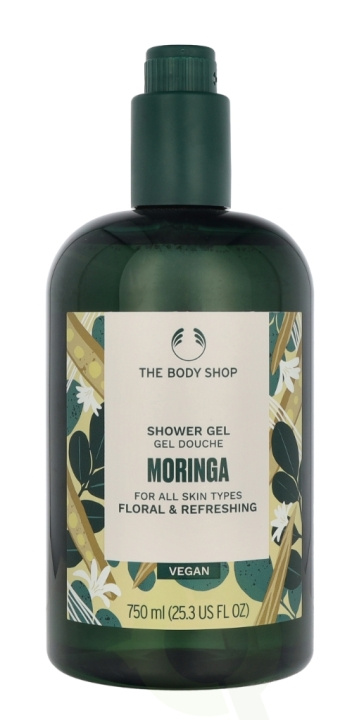 The Body Shop Moringa Shower Gel 750 ml in the group BEAUTY & HEALTH / Skin care / Body health / Bath & Shower gels at TP E-commerce Nordic AB (D11763)
