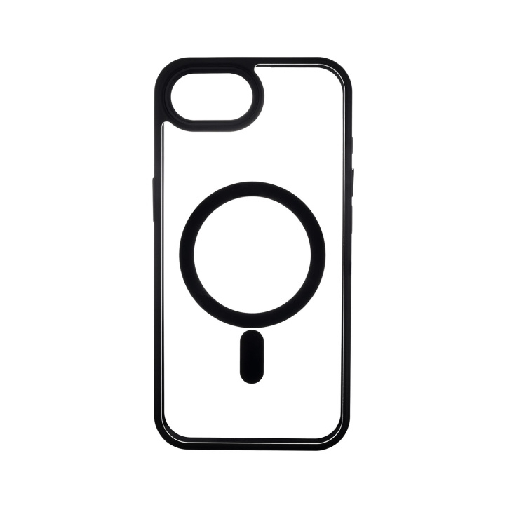 Onsala Phone Case iPhone 16E MagSerie Transparent Black in the group SMARTPHONE & TABLETS / Phone cases / Apple / iPhone 16 at TP E-commerce Nordic AB (D12004)