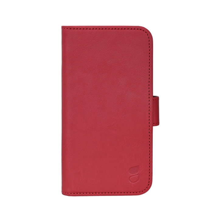 Gear Wallet iPhone 16E Classic 3 Card MagSerie Recycled Deep Red in the group SMARTPHONE & TABLETS / Phone cases / Apple / iPhone 16 at TP E-commerce Nordic AB (D12007)