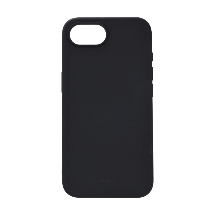 Onsala Back Sil Touch Recycled MagSerie iPhone 16e Black in the group SMARTPHONE & TABLETS / Phone cases / Apple / iPhone 16 at TP E-commerce Nordic AB (D12011)