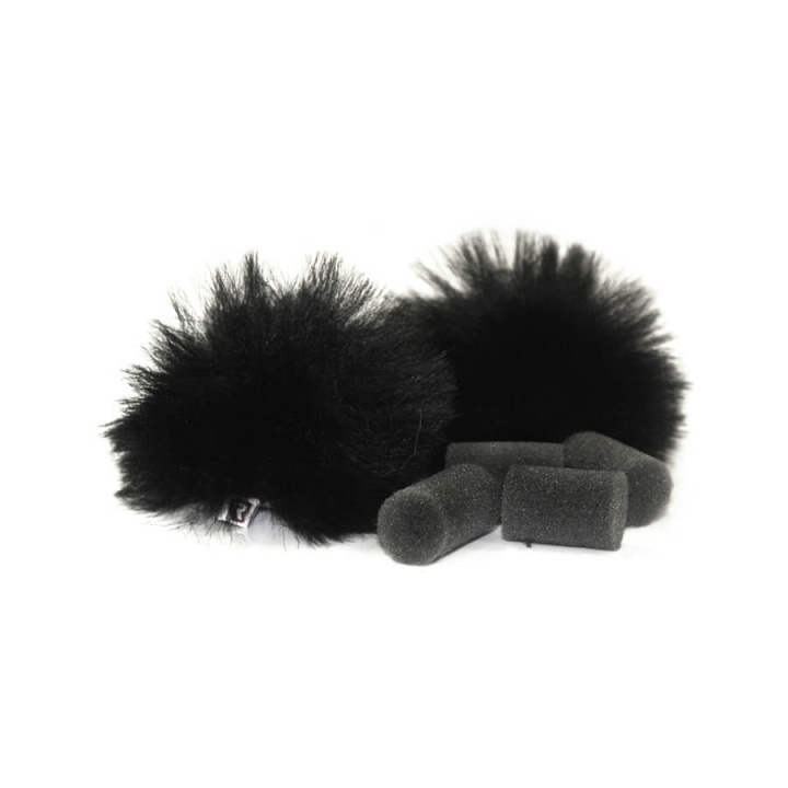 Rycote WindjammerLavalier Black 2pcs in the group HOME ELECTRONICS / Audio & Picture / Handheld Microphones at TP E-commerce Nordic AB (D12035)