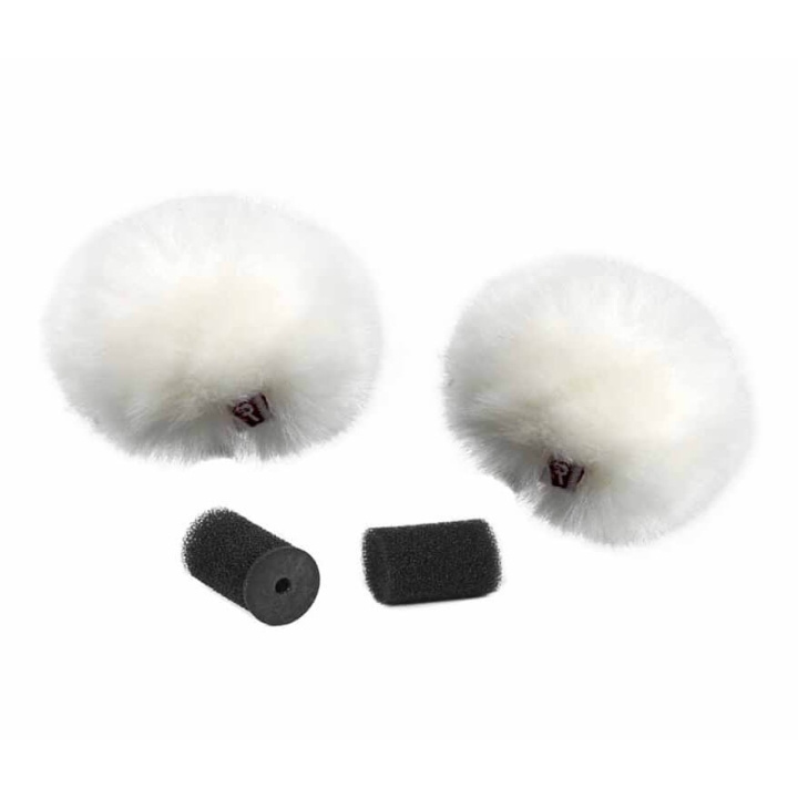 Rycote Windjammer Lavalier Ristretto Pair White in the group HOME ELECTRONICS / Audio & Picture / Handheld Microphones at TP E-commerce Nordic AB (D12043)