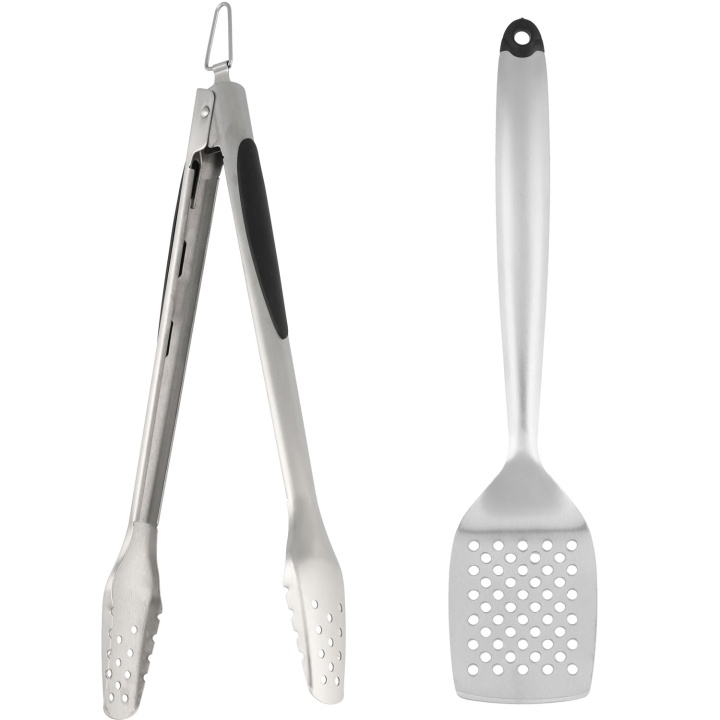 Mustang Grillredskapsset SS 2-delar in the group HOME, HOUSEHOLD & GARDEN / Garden products / Barbeque & Accessories at TP E-commerce Nordic AB (D12081)