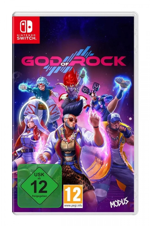 God of Rock (DE/Multi in Game) (Switch) in the group HOME ELECTRONICS / Game consoles & Accessories / Nintendo Switch / Games at TP E-commerce Nordic AB (D12156)