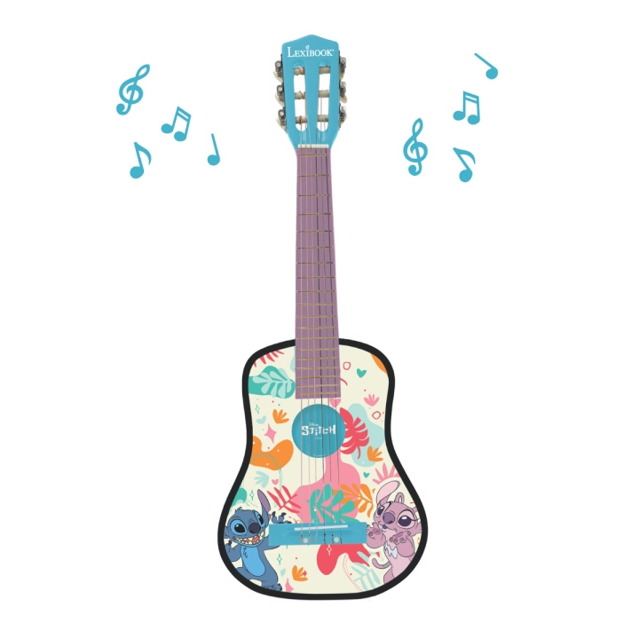 Lexibook Disney Stitch - Acoustic Guitar 78 cm (K2000D) in the group TOYS, KIDS & BABY PRODUCTS / Music, Song & Images / Music instrument at TP E-commerce Nordic AB (D12174)