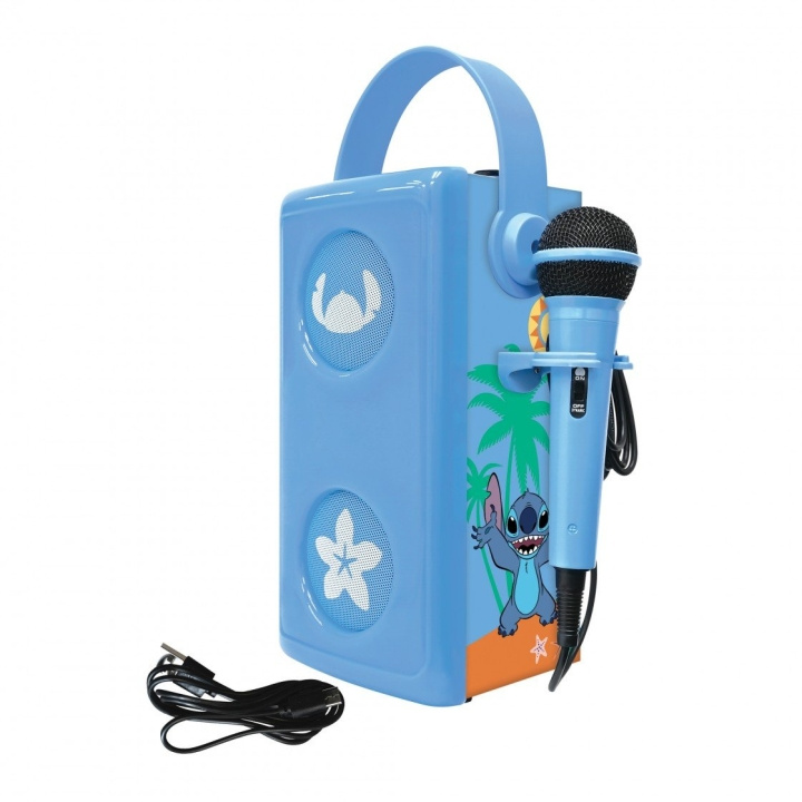 Lexibook Stitch Luminous Bluetooth® speaker with microphone (BTP185DZ) in the group TOYS, KIDS & BABY PRODUCTS / Music, Song & Images / Music instrument at TP E-commerce Nordic AB (D12217)
