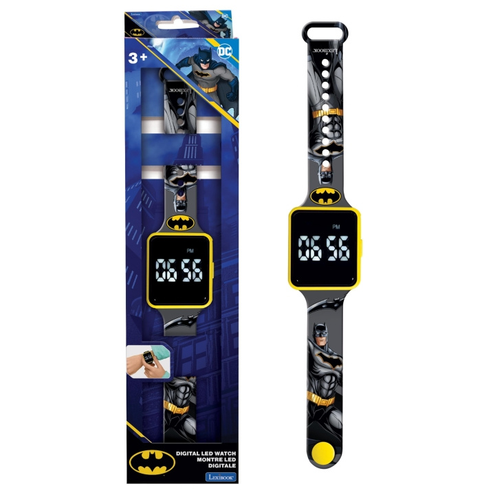 Lexibook Batman LED Digital Watch - (DMW060BAT) in the group Sport, leisure & Hobby / Accessories / Watches at TP E-commerce Nordic AB (D12223)