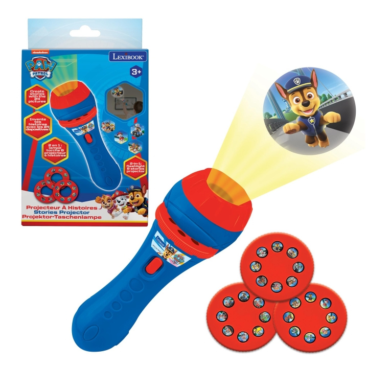 Lexibook Paw Patrol Stories Projector and Torch Light - (LTC050PA) in the group HOME ELECTRONICS / Audio & Picture / Home cinema, Hifi & Portable / Projectors & Accessories at TP E-commerce Nordic AB (D12270)