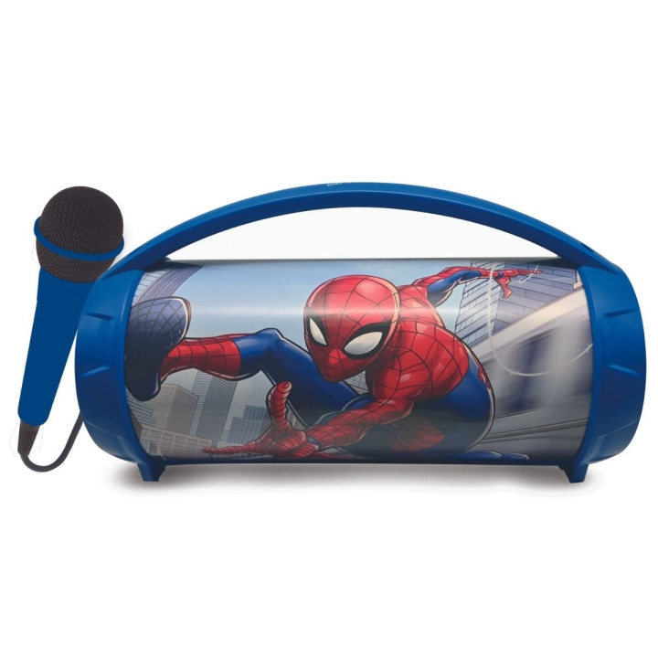 Lexibook Spider-Man Bluetooth® Light Speaker with Microphone (BTP585SPZ) in the group HOME ELECTRONICS / Audio & Picture / Speakers & accessories / Bluetooth Speakers / Portable speakers at TP E-commerce Nordic AB (D12279)