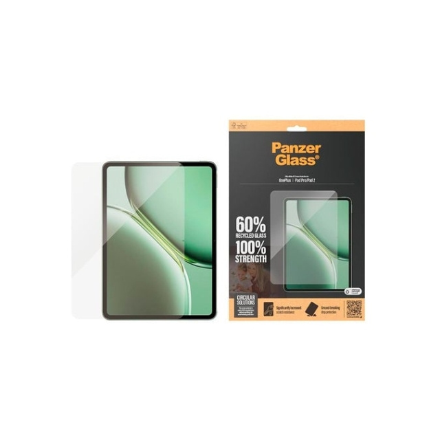 PanzerGlass Screen Protector - OnePlus Pad Pro/Pad 2 in the group SMARTPHONE & TABLETS / Tablet cases / Universal protection at TP E-commerce Nordic AB (D12380)