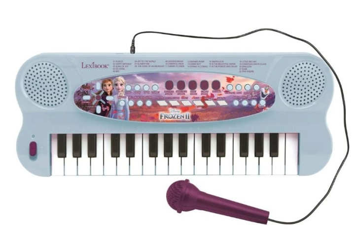 Lexibook Disney Frozen - Electronic Keyboard w. Mic (32 keys) (K703FZ) in the group TOYS, KIDS & BABY PRODUCTS / Music, Song & Images / Music instrument at TP E-commerce Nordic AB (D12446)