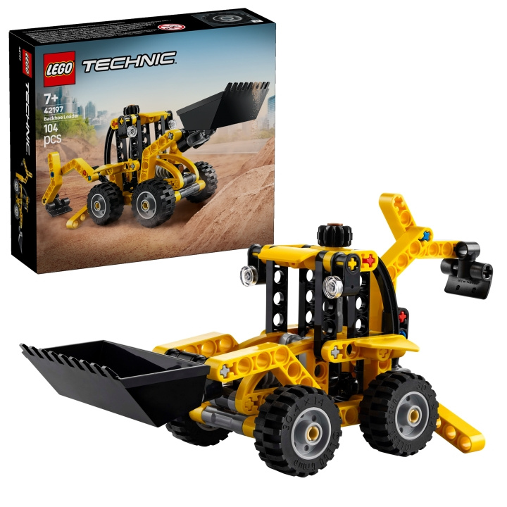 LEGO Technic - Backhoe Loader (42197) in the group TOYS, KIDS & BABY PRODUCTS / Toys / Building toys / Lego at TP E-commerce Nordic AB (D12509)