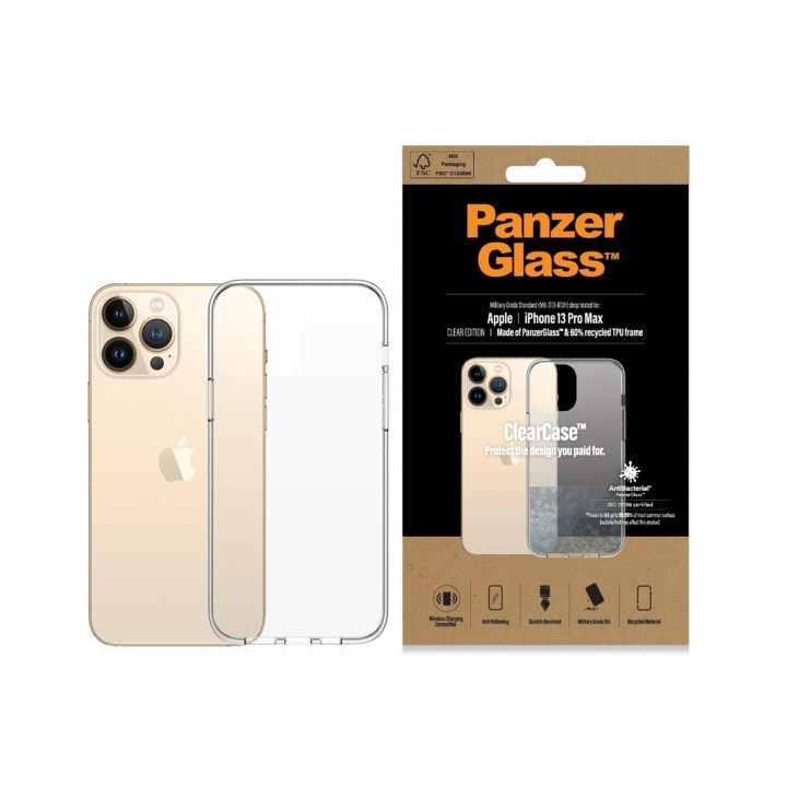 PanzerGlass - ClearCase iPhone 13 Pro Max - Transparent in the group SMARTPHONE & TABLETS / Phone cases / Apple / iPhone 13 Pro Max at TP E-commerce Nordic AB (D12556)