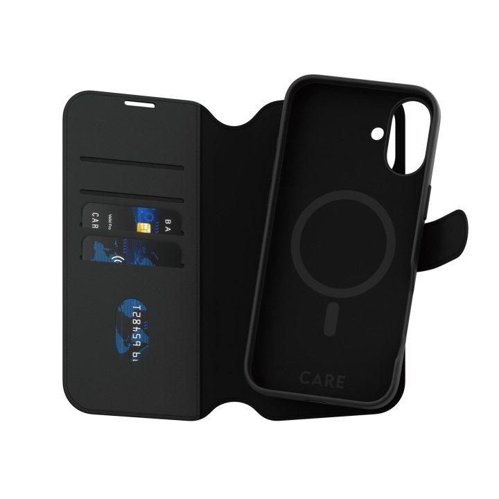 CARE by PanzerGlass - Case - Wallet - MagSafe - iPhone 16 Plus in the group SMARTPHONE & TABLETS / Phone cases / Apple / iPhone 16 at TP E-commerce Nordic AB (D12569)