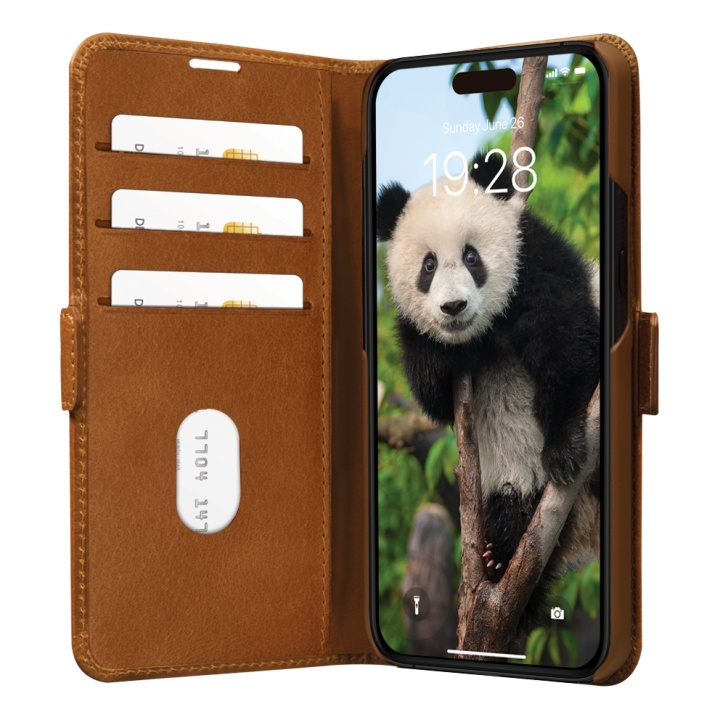 dbramante1928 Copenhagen Flip Case - iPhone 15 Pro - Tan in the group SMARTPHONE & TABLETS / Phone cases / Apple / iPhone 15 at TP E-commerce Nordic AB (D12623)