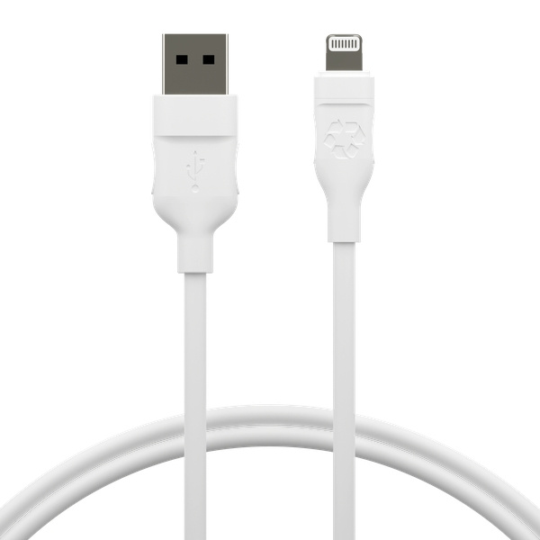 dbramante1928 USB-A to Lightning Cable, 1.2m, - White in the group SMARTPHONE & TABLETS / Chargers & Cables / Cables / Cables Lightning at TP E-commerce Nordic AB (D12635)