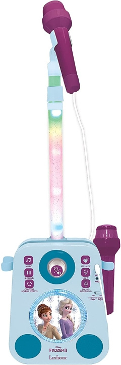 Lexibook Disney Frozen - Karaoke w. Two Microphones (K140FZ) in the group TOYS, KIDS & BABY PRODUCTS / Music, Song & Images / Music instrument at TP E-commerce Nordic AB (D12707)