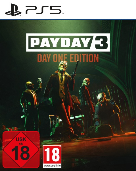 Payday 3 (Day 1 Edition) (DE/Multi in Game) (PS5) in the group HOME ELECTRONICS / Game consoles & Accessories / Sony PlayStation 5 / Games at TP E-commerce Nordic AB (D12718)