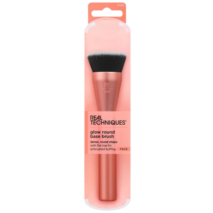 Real Techniques Glow Round Base Brush in the group BEAUTY & HEALTH / Makeup / Tools & Make up set / Brushes at TP E-commerce Nordic AB (D12875)