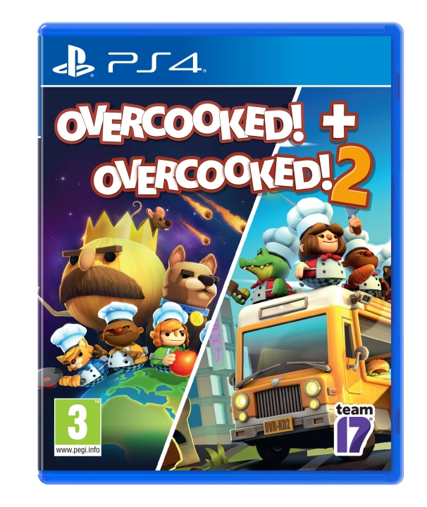 Overcooked + Overcooked 2 Double Pack (PS4) in the group HOME ELECTRONICS / Game consoles & Accessories / Sony PlayStation 4 / Games at TP E-commerce Nordic AB (D12883)