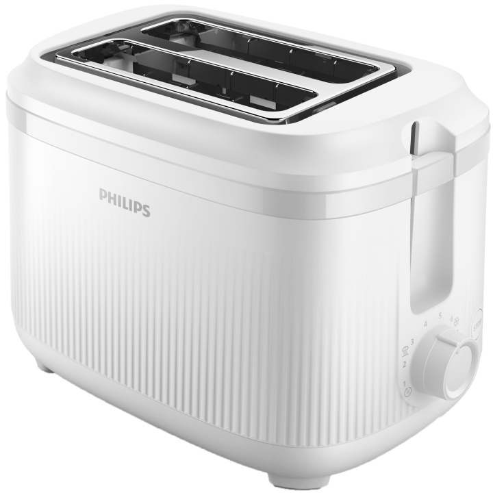 Philips Brödrost HD2511/00 Arctic White 3000 serien in the group HOME, HOUSEHOLD & GARDEN / Household appliances / Toasters & Bread grills / Toasters at TP E-commerce Nordic AB (D12976)