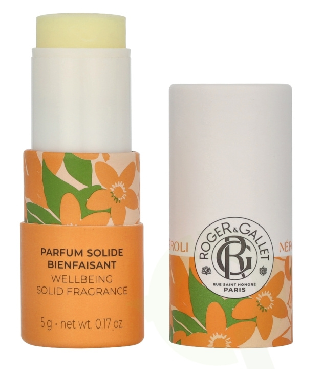 Roger & Gallet Neroli Wellbeing Solid Fragrance Stick 5 g in the group BEAUTY & HEALTH / Fragrance & Perfume / Perfumes / Perfume for her at TP E-commerce Nordic AB (D13024)