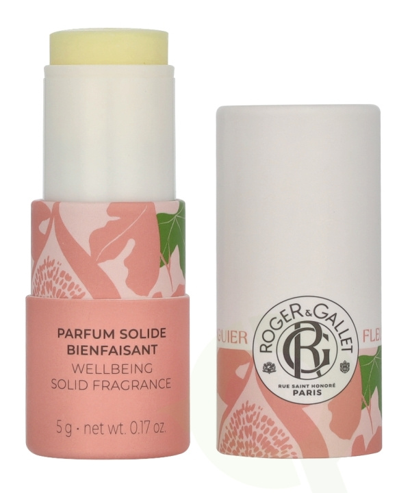 Roger & Gallet Fleur De Figeur Wellb. Solid Fragrance Stick 5 g in the group BEAUTY & HEALTH / Fragrance & Perfume / Perfumes / Perfume for her at TP E-commerce Nordic AB (D13118)