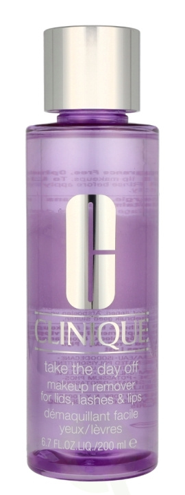 Clinique Take The Day Off Makeup Remover 200 ml For Lids, Lases & Lips in the group BEAUTY & HEALTH / Makeup / Makeup removal at TP E-commerce Nordic AB (D13142)