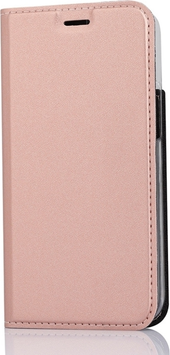 Wave BookCase protective case, iPhone 12 mini, rose gold in the group SMARTPHONE & TABLETS / Phone cases / Apple / iPhone 12 Mini at TP E-commerce Nordic AB (D13285)
