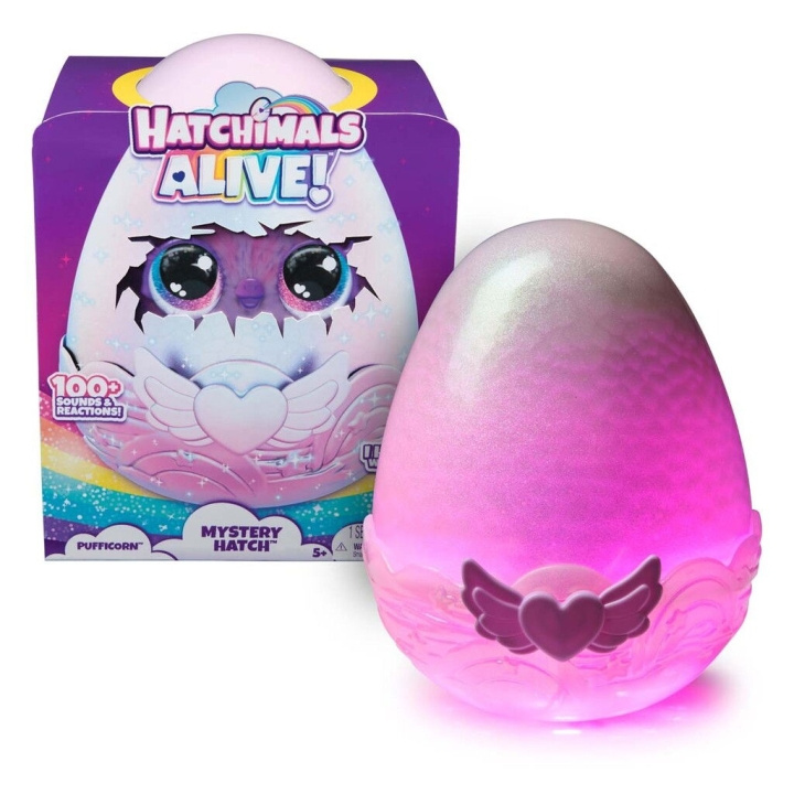 Hatchimals Alive Secret Hatch Pufficorn Asst. (6069132) in the group TOYS, KIDS & BABY PRODUCTS / Toys / Toys at TP E-commerce Nordic AB (D13807)