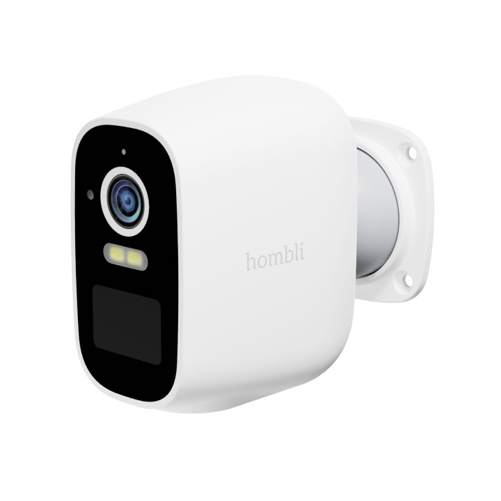 Hombli Smart Battery Cam, White in the group HOME, HOUSEHOLD & GARDEN / Alarm & Security / Security cameras / Digital (Network) / Outdoor cameras at TP E-commerce Nordic AB (D13871)