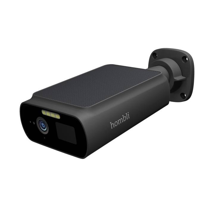Hombli Smart Solar Cam 2K, Black in the group HOME, HOUSEHOLD & GARDEN / Alarm & Security / Security cameras / Digital (Network) / Outdoor cameras at TP E-commerce Nordic AB (D13872)