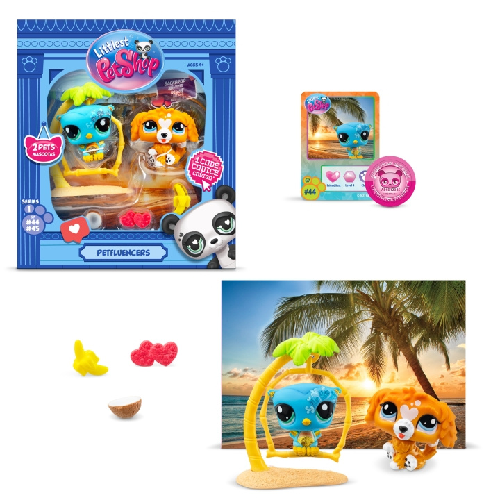 Littlest Pet Shop Petfluencer Pairs Ass. (00560) in the group TOYS, KIDS & BABY PRODUCTS / Toys / Figures, Miniatures & accessories at TP E-commerce Nordic AB (D13962)