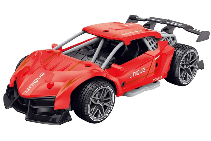 KLX Toys - Pull Back w. Sound - Red (534671) in the group TOYS, KIDS & BABY PRODUCTS / Toys / Toy cars at TP E-commerce Nordic AB (D13980)