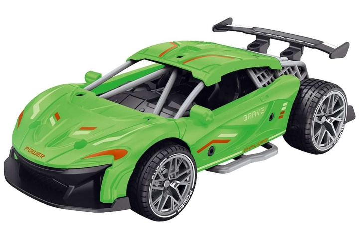 KLX Toys - Pull Back w. Sound - Green (534672) in the group TOYS, KIDS & BABY PRODUCTS / Toys / Toy cars at TP E-commerce Nordic AB (D13981)