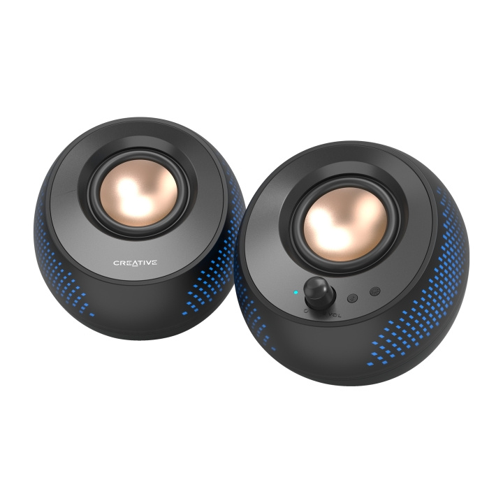 Creative Pebble X 2.0 USB-C computer RGB speakers in the group COMPUTERS & PERIPHERALS / Computer accessories / Speakers at TP E-commerce Nordic AB (D13983)