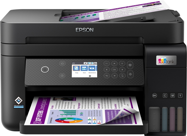 Epson EcoTank ET-3850 Multifunction Color Printer in the group COMPUTERS & PERIPHERALS / Printers & Accessories / Printers / 3D printers & Accessories / Skrivare at TP E-commerce Nordic AB (D14092)