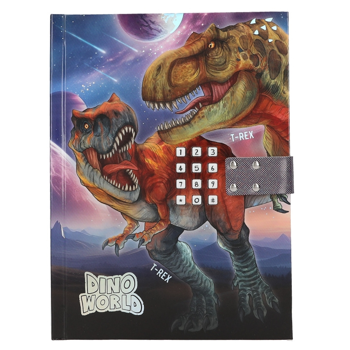 Dino World Diary With Code And Sound - () in the group TOYS, KIDS & BABY PRODUCTS / Toys / Draw & Count at TP E-commerce Nordic AB (D14118)