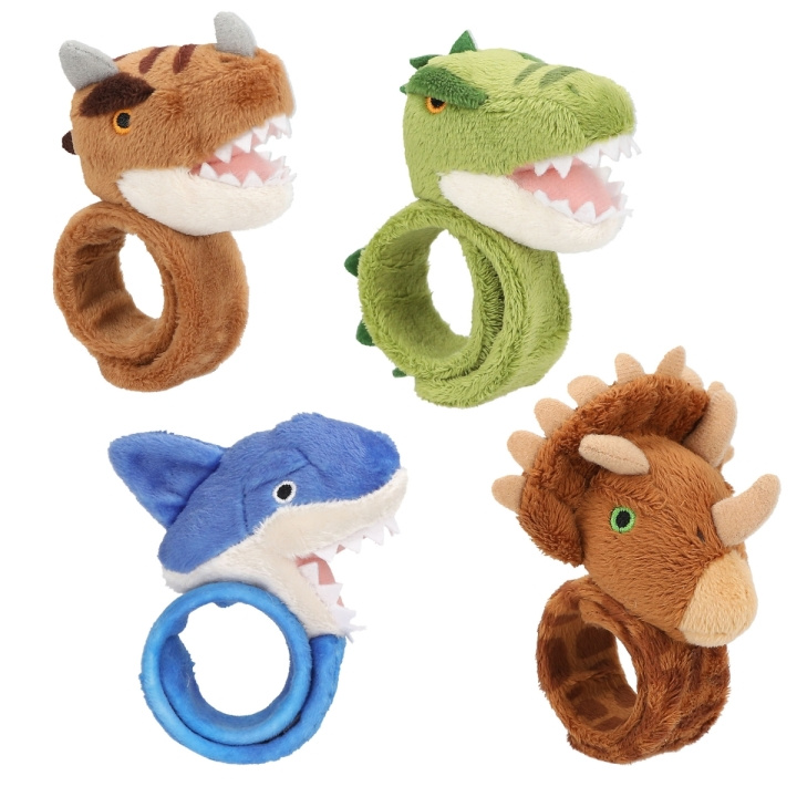 Dino World Slap Bracelet Plush - (0413219) in the group TOYS, KIDS & BABY PRODUCTS / Toys / Toys at TP E-commerce Nordic AB (D14171)