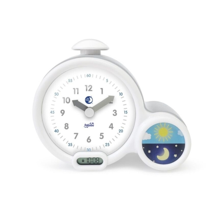 Claessens Kids Kid\'Sleep - Clock - Grey (CLK0031) in the group HOME, HOUSEHOLD & GARDEN / Watches & Counters / Alarmclocks at TP E-commerce Nordic AB (D14200)