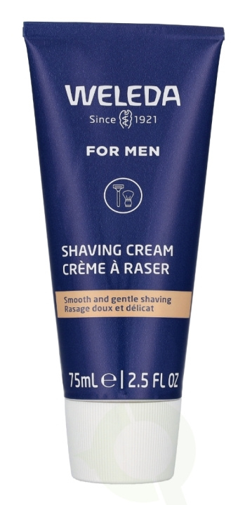 Weleda Men Shaving Cream 75 g All Skin Types in the group BEAUTY & HEALTH / Hair & Styling / Shaving & Trimming / Razors & Accessories at TP E-commerce Nordic AB (D14534)
